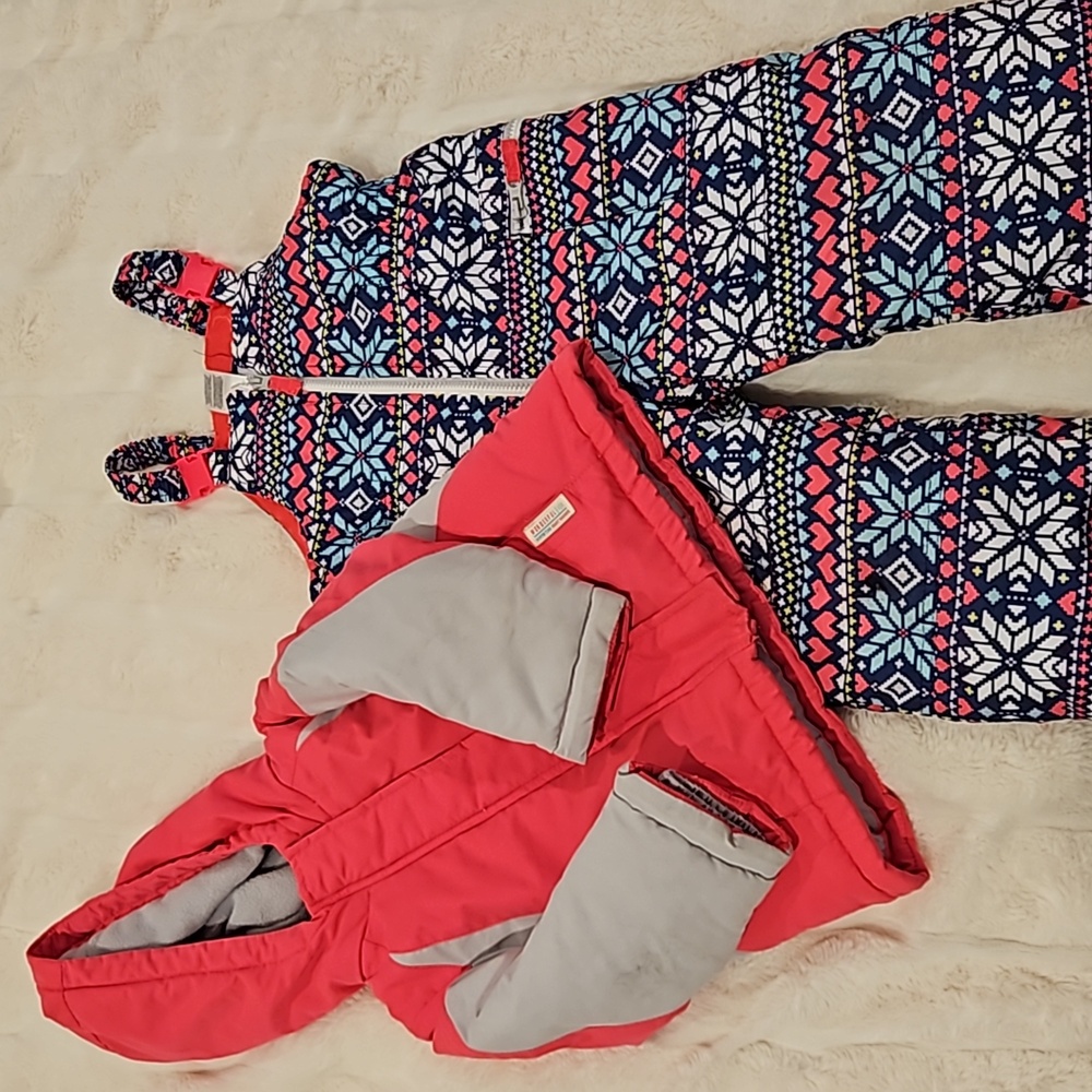 Little Girls Snow Suit Set